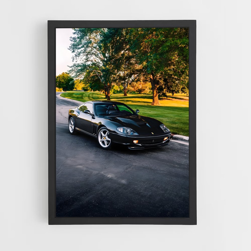 Poster Maranello Quand – affiche Ferrari (vue 2)